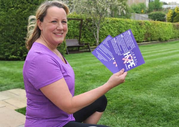 Karen Baird, founder of HOPE for life charity, is planning a charity Zumbathon to raise funds for providing access to exercise classes, meditation, and other alternate therapies for cancer sufferers