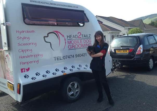 SBSR Annika Hayden starts a new pet grooming business