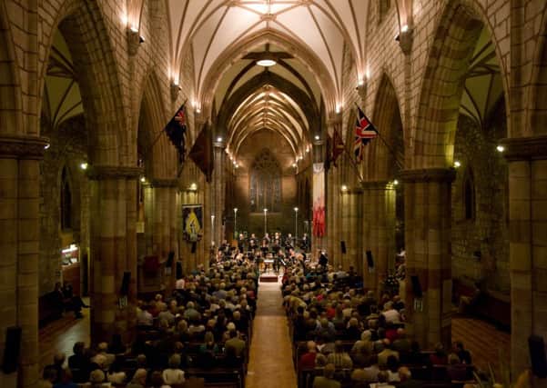 A ten day music festival held in various venues including St Mary's Church and The Town House in Haddington, Pinkie House Loretto School Musselburgh, Prestonkirk Church, Dunbar Church, Garvald Church, Stenton Church, Yester Church, Lennoxlove House, and the Museum of Flight. Performances were by the SCO, BBCSSO, Dunedin Consort, RSAMD Brass Ensemble, Navarra String Quartet, NYCOS, cellist Philip Higham and harpsichordist Mahan Esfahani. and harpsichordist Mahan Esfahani. Photo by John Wood.