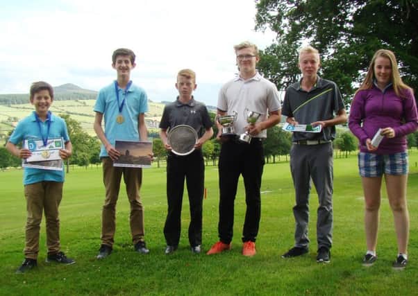 Winners in Minto Golf Club Junior Open