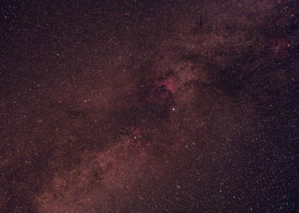 The Cygnus regrion of the Milky Way, as captured by the TweedAstroS.
