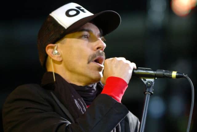 Red Hot Chili Peppers frontman Anthony Kiedis performing in Sunderland in 2012.