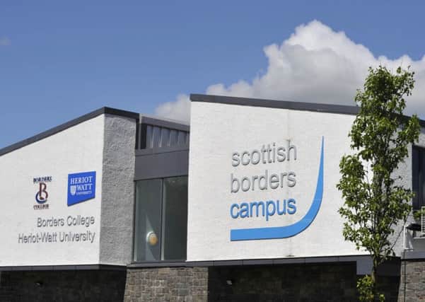 Scottish Borders Campus and Borders College Heriot-Watt University.