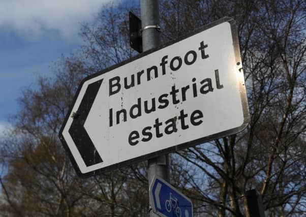 Hawick's Burnfoot Industrial Estate.