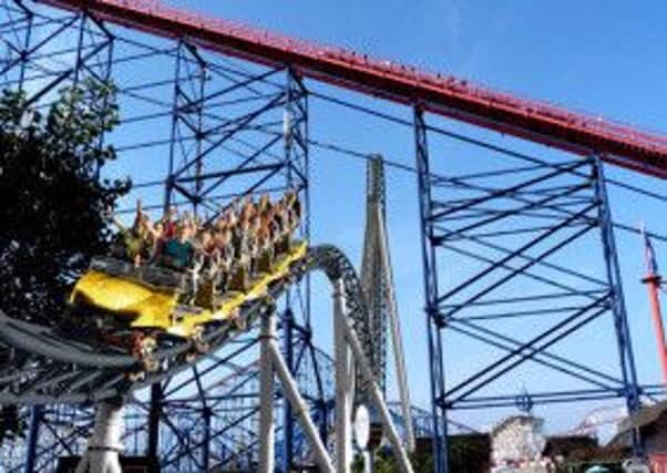 An artist's impression of the new Blackpool rollercoaster