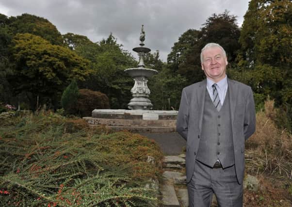 Hawick and Hermitage councillor David Paterson in Wilton Lodge Park.