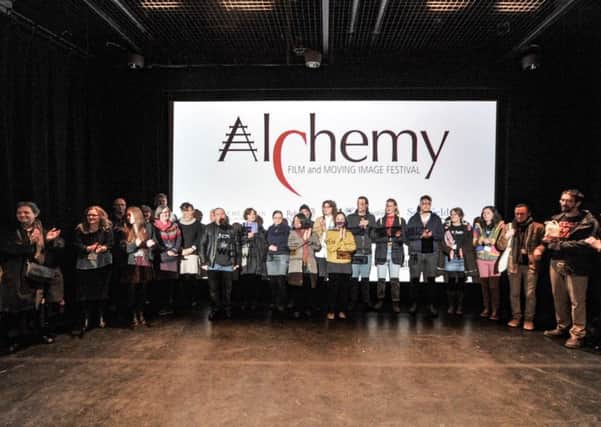 Last year's Alchemy Film and Moving Image Festival in Hawick.