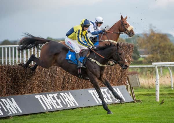 Another great day of racing action comes to Kelso on Saturday (picture by Alan Raeburn, Caledonia Photo)