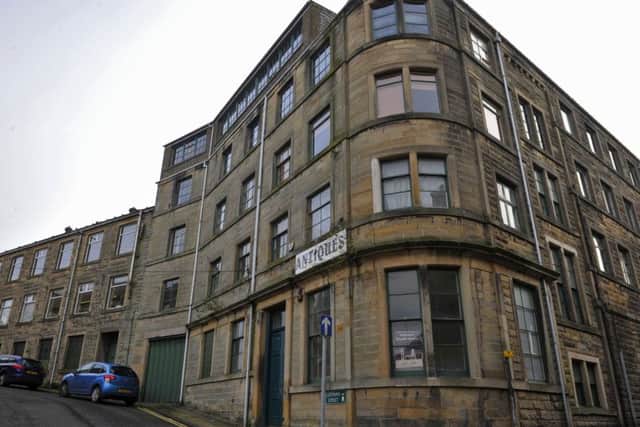 The old Lyle and Scott building in Lothian Street, Hawick.