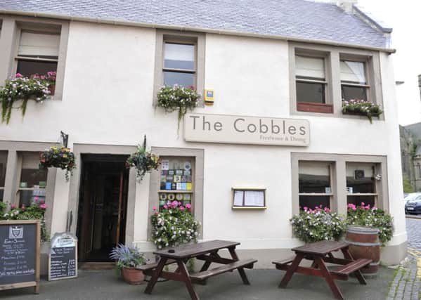 The Cobbles in Kelso which has been listed in the Good Ale Guide.