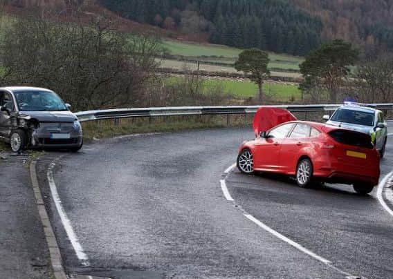 Caerlee Corner accident on December 18, 2015,  in which an 81-year-old man and 48-year-old woman were hurt.