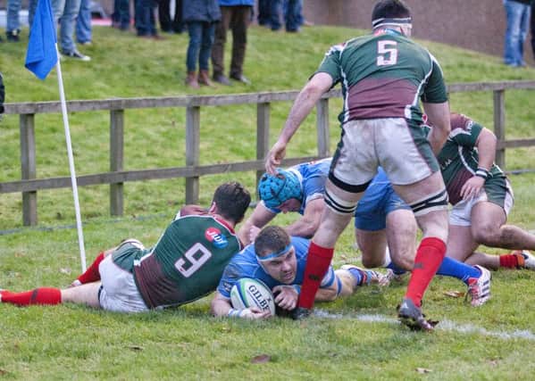 Jed-Forest's Skelly Cup tie at home to Hawick on Boxing Day has fallen victim to the weather (picture by Bill McBurnie)