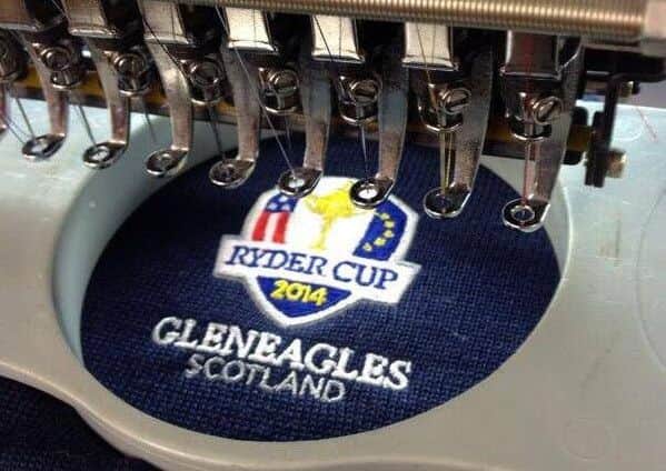 Middlemiss Embroidery also has the contract to put the finishing touches to the 2018 Ryder Cup uniform.