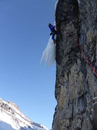 Greg Boswell, Scottish climber, part of Peebles Outdoor Film Festival