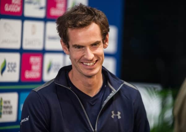 Andy Murray. Picture: John Devlin