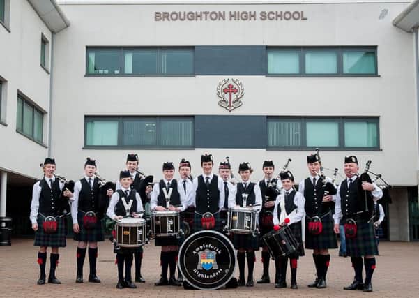 The Scottish Schools Pipe Band Championships attracts more than 700 young people from around 120 schools.