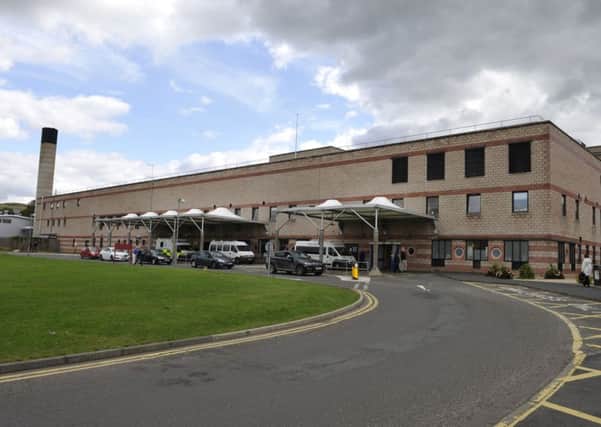 The Border General Hospital near Melrose in The Scottish Borders.
