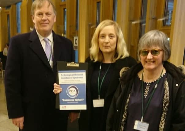 Former MSP Euan Robson accompanied Mary Black and Patricia Hewitt when they gave evidence to the Scottish Parliament's Petitions Committee