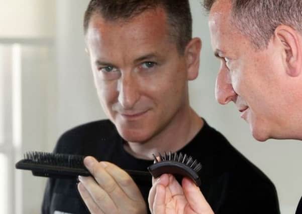 Hairdresser John Gillespie has invented the Arconic hairbrush