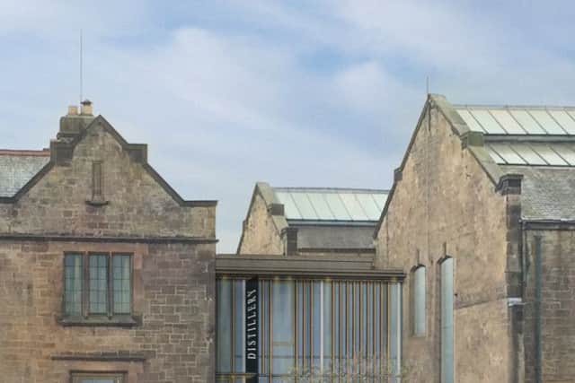 What the new Borders Distillery in Hawick will look like.