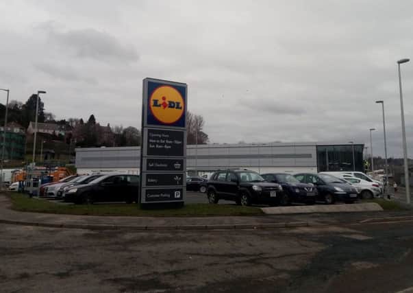 The new Lidl store in Hawick.
