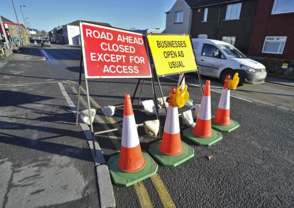 Hawick's Commercial Road is to reopen tomorrow.