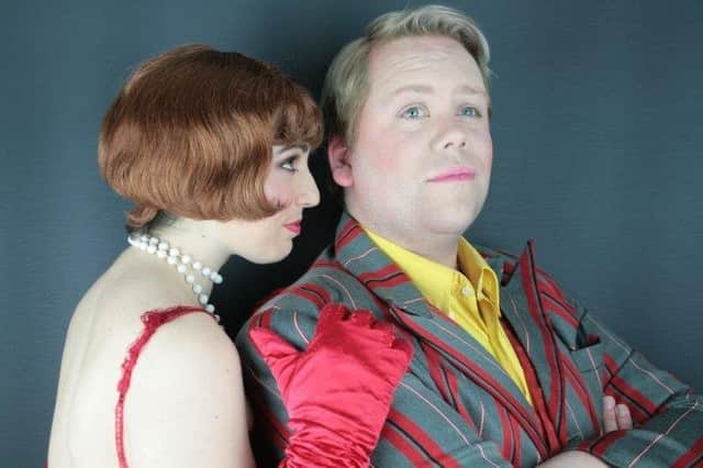 Rachel Inglis as Millie and Stuart Mitchell as Jimmy Smith in Selkirk Oper's production of Thoroughly Modern Millie