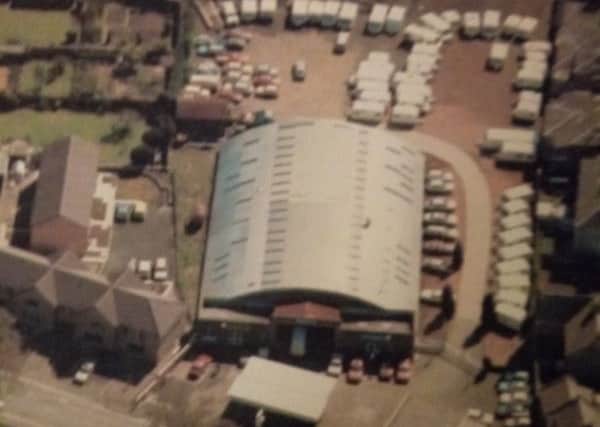 The Rodger Fish & Son Ltd site at Kelso which is now occupied by a branch of Lidl.