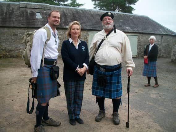 A picture from the 2013 Elliot Gathering with Clan Chief Margaret Elliot pictured centre