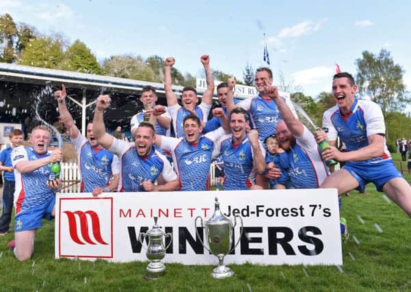 Jed-Forest winning last year's King of the Sevens.