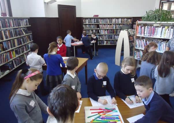 To celebrate Burnfoot Community School Literacy Week, all primary classes made a visit to Hawick library.
Children met staff, read stories, participated in activities and toured the library.