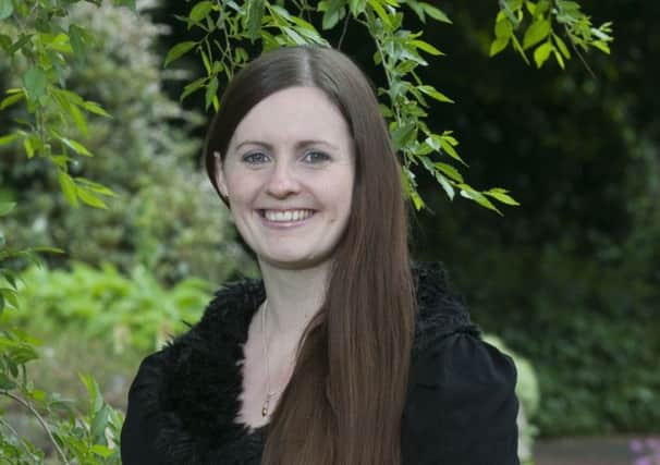 Claire McFall, winner of the Scottish Teenage Book Prize.