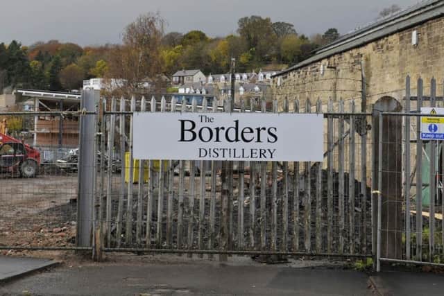 The Borders Distillery site in Commercial Road, Hawick.