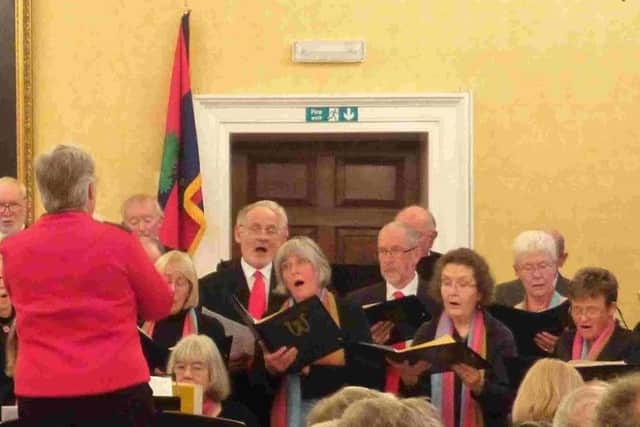 Berwick Arts Choir performs at the Guildhall