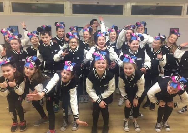 The Michelle Douglas School Of Dance/M-Pulsive (Kelso) dancers who are heading to Disneyland Paris to perform in the IFDPA competition.