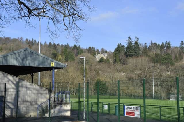 Hawick's 3G pitch at Volunteer Park.