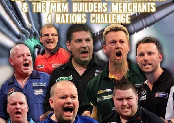 Some of the world's top darts players are coming to Kelso.