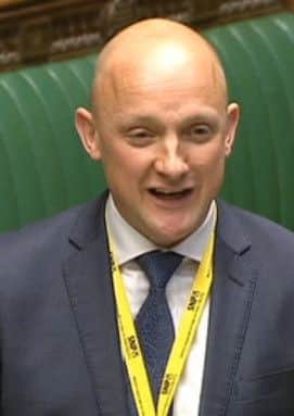 Borders MP Calum Kerr speaking in the House of Commons.