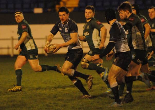 Selkirk, led by Ross Nixon, pictured, face Jed-Forest at Riverside after dumping Hawick from the Border League contest (picture by Grant Kinghorn)