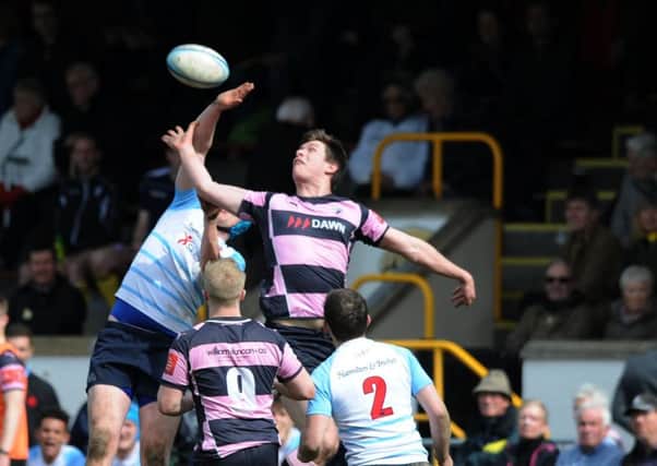 A glimpse from last year's Aberdeen Asset Management Melrose Sevens, as Edinburgh Accies take on Ayr (picture by David Gibson Fotosport)