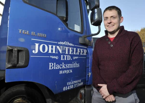 Gary Callachan, operations manager at John Telfer in Hawick.
