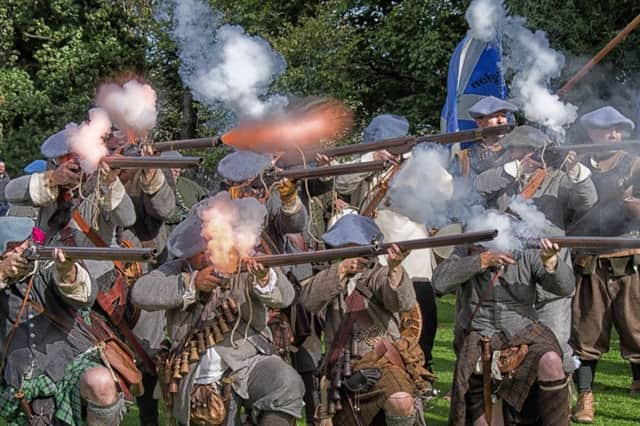 The UK's oldest re-enactment society, The Sealed Knot, will bring to life the history of Scotland's involvement in the Civil Wars at Thirlestane Castle on June 24-25.