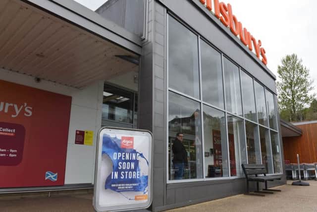 Argos is to open inside the Sainsbury's at Hawick next month.