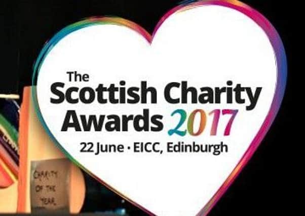 Finalists have been announced for the Scottish  Charity Awards 2017.