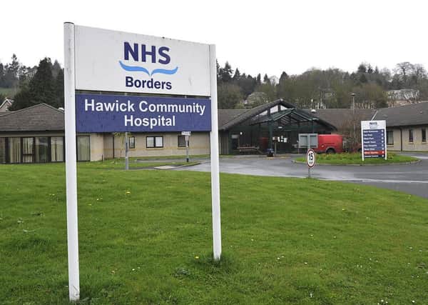 Hawick Community Hospital.