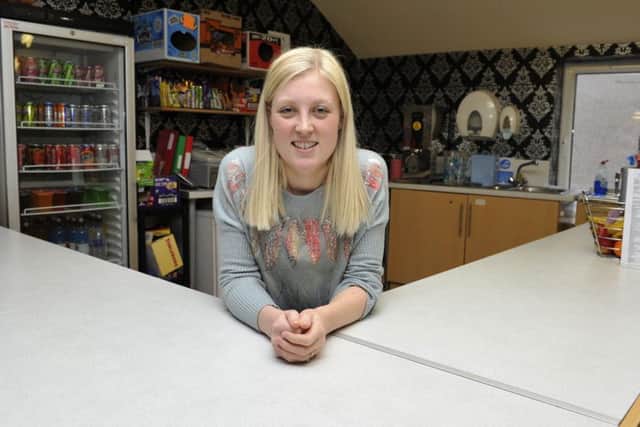 Sian Snowdon of the Escape Youth Cafe in Hawick.