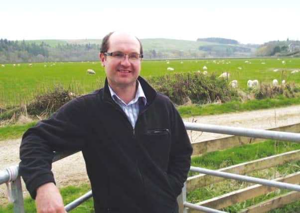 Sion Williams, farm manager at Bowhill Estate.