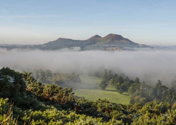 Scenery such as Scott's View near Melrose, pictured here by Phil Wilkinson, is the Borders' biggest tourist attraction, according to a new poll.