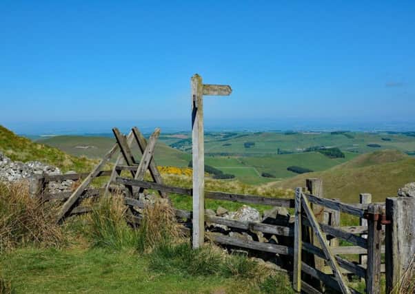 Allan Pettigrew took this picture while walking part of the Pennine Way near to Yetholm