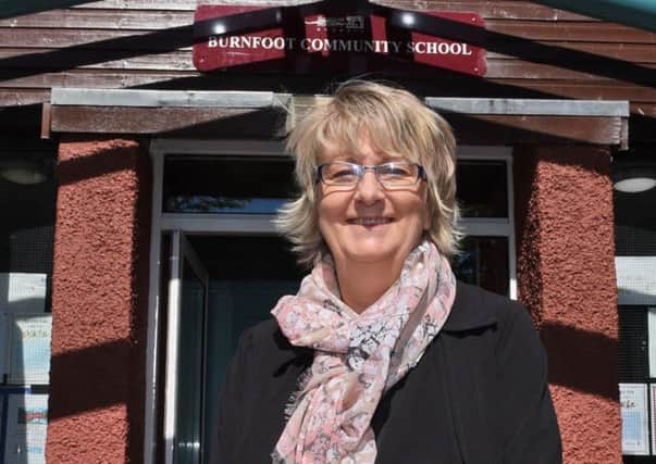 Janice Chapman, the headteacher of Burnfoot Community School is retiring.
